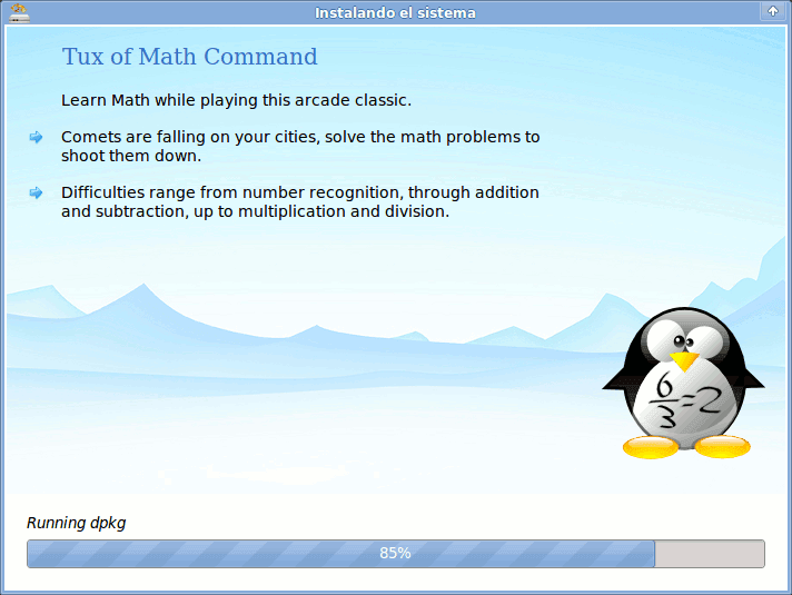 Instalación en proceso - final