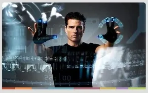 Concepto de realidad aumentada con elementos virtuales integrados en el mundo real