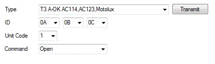 Programar motores con ID y código de unidad