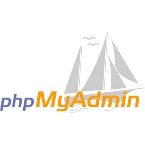 phpMyAdmin - Administración web de MySQL Logo de phpMyAdmin