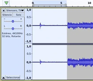 Eliminar silencio inicial Eliminar silencio inicial