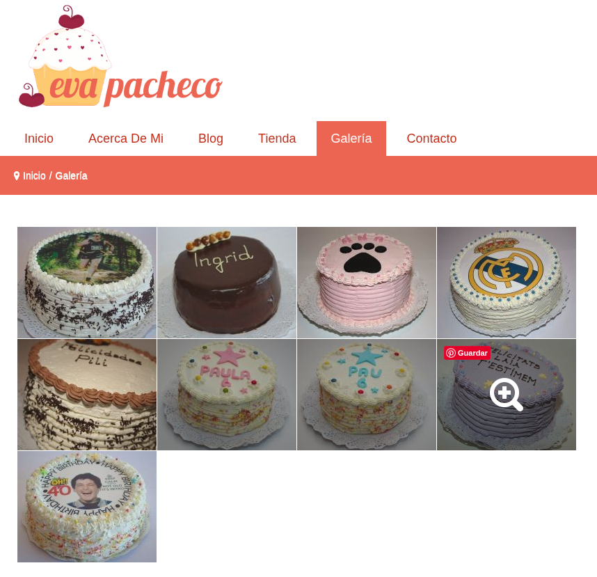 Eva Pacheco - Pastelería Artesanal