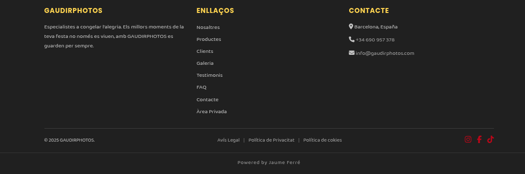 Gaudirphotos - Fotomatones para eventos